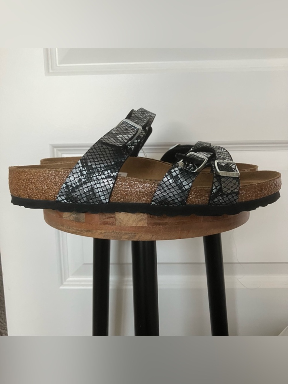 NEW Birkenstock Franca Sandals  Womens EU 39 US 8-8.5 Python Pattern 2026-416